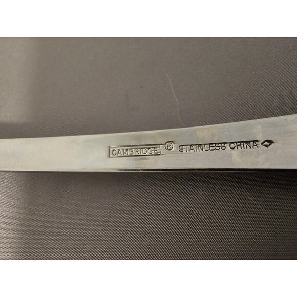 Cambridge Stainless Steel 9" (inch) Serving Fork - Silver, China - Picture 5 of 6